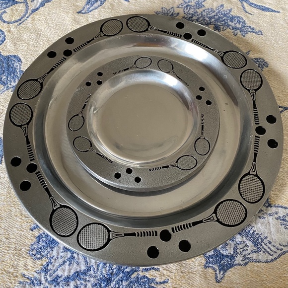 Pewtarex Trophy Plate Dish I Tennis Rim - Picture 10 of 15